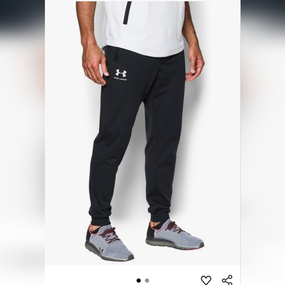 Under Armour ColdGear Tapered Athletic Pants, Black Mens Size Small New! - Picture 11 of 14